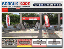 Tablet Screenshot of boncukkaro.com